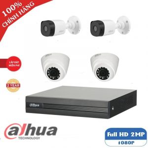 BỘ 4 CAMERA DAHUA