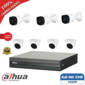 BỘ 7 CAMERA DAHUA