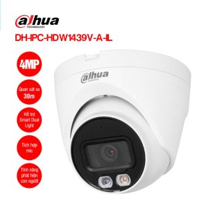 Camera Dome 4.0 Dahua DH-IPC-HDW1439V-A-IL